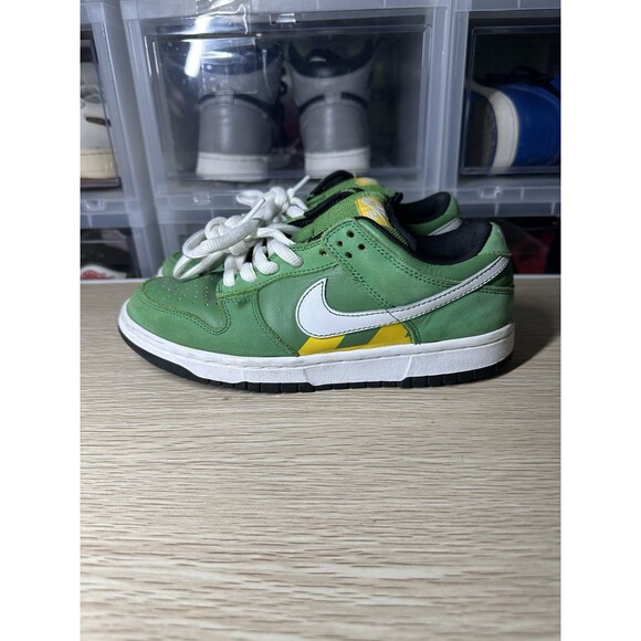 Nike SB Dunk Low Green Blue Taxi Series Tokyo 2006 Size 6 Rare VTG - Picture 3 of 10